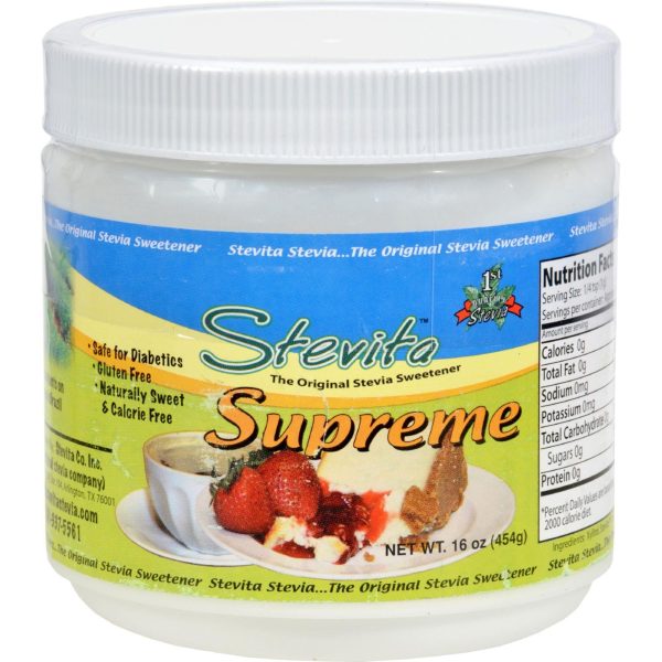 Stevita Stevia Supreme - Economy Jar - 16 Oz Sale