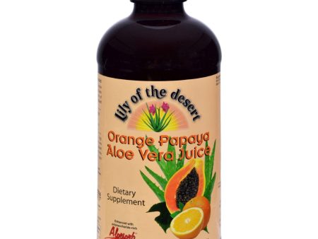 Lily Of The Desert Aloe Vera Juice Orange Papaya - 32 Fl Oz Cheap