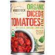 Woodstock Tomatoes - Organic - Diced - Italian Herbs - 14.5 Oz - Case Of 12 Online