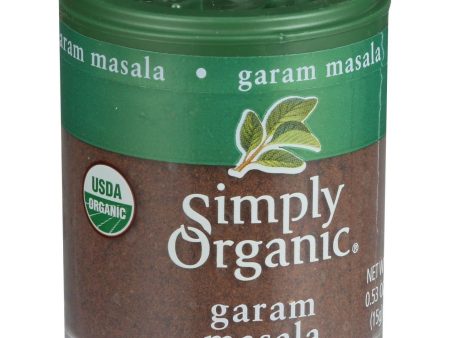 Simply Organic Garam Masala - Organic - .53 Oz - Case Of 6 Online Sale