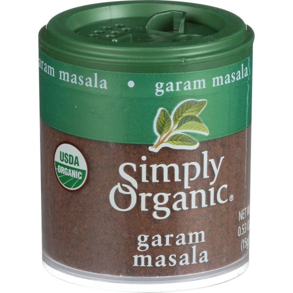 Simply Organic Garam Masala - Organic - .53 Oz - Case Of 6 Online Sale