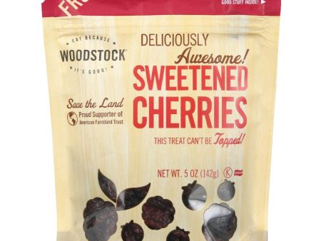 Woodstock Fruit - All Natural - Cherries - Sweetened - Tart - 5 Oz - Case Of 8 Sale