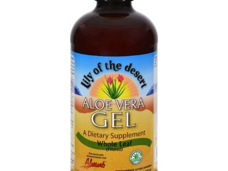 Lily Of The Desert Aloe Vera Gel Whole Leaf - 32 Fl Oz - Case Of 12 For Sale