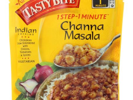 Tasty Bite Entree - Indian Cuisine - Channa Masala - 10 Oz - Case Of 6 Sale