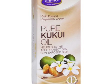 Life-flo Pure Kukui Oil Organic - 4 Fl Oz Hot on Sale