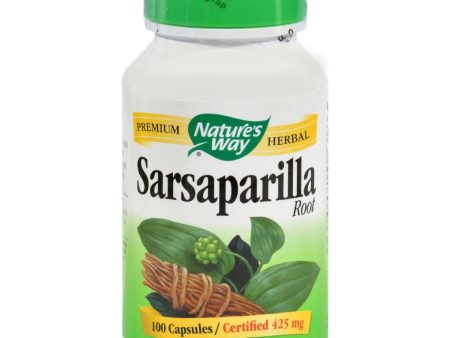 Nature s Way Sarsaparilla Root - 100 Capsules Online Hot Sale