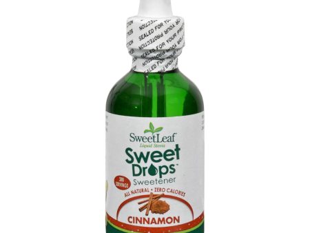 Sweet Leaf Liquid Stevia Cinnamon - 2 Fl Oz Online Sale