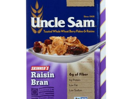 Uncle Sam Cereal Cereal - Skinners Raisin Bran - 13 Oz - Case Of 12 Online Hot Sale