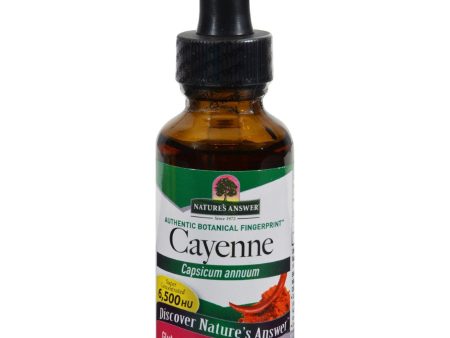 Nature s Answer Cayenne Fruit - 1 Fl Oz Hot on Sale