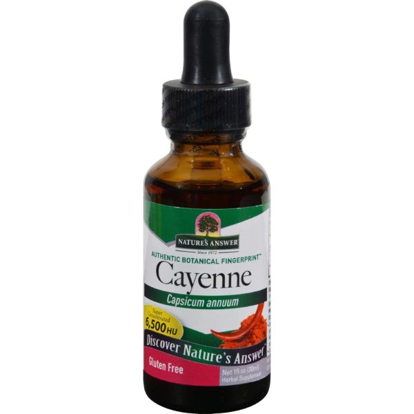 Nature s Answer Cayenne Fruit - 1 Fl Oz Hot on Sale