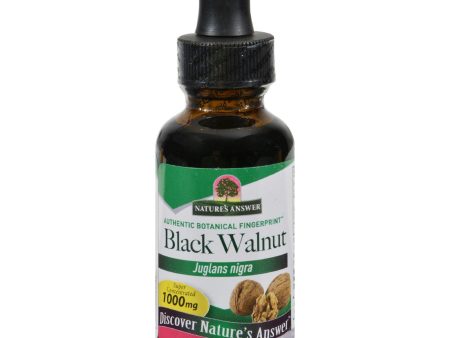 Nature s Answer Black Walnut Hulls - 1 Fl Oz Sale