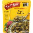 Tasty Bite Entree - Indian Cuisine - Aloo Palak - 10 Oz - Case Of 6 on Sale