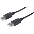 MANHATTAN 393737 A-Male to B-Male USB 2.0 Cable (6ft) Cheap