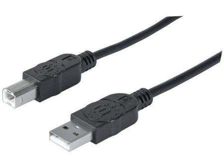 MANHATTAN 393737 A-Male to B-Male USB 2.0 Cable (6ft) Cheap