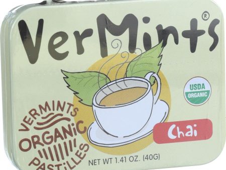 Vermints Pastilles - All Natural - Chai - 1.41 Oz - Case Of 6 Hot on Sale