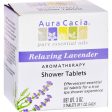 Aura Cacia Aromatherapy Shower Tablets Relaxing Lavender - 3 Tablets For Discount