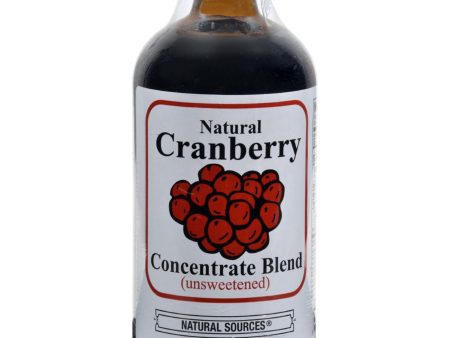 Natural Sources Cranberry Concentrate Drink - 16 Fl Oz For Discount