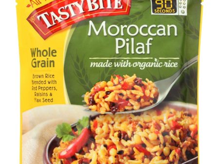 Tasty Bite Rice - Organic - Moroccan Pilaf - Whole Grain - 8.8 Oz - Case Of 6 Supply