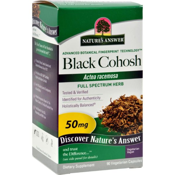 Nature s Answer Black Cohosh Root - 90 Caps Cheap