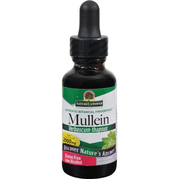 Nature s Answer Mullein Leaf - 1 Fl Oz Online Sale