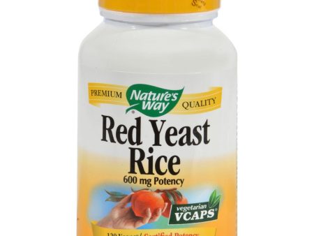 Nature s Way Red Yeast Rice - 120 Vegetarian Capsules Online Hot Sale