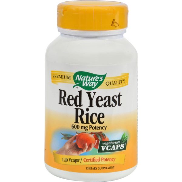 Nature s Way Red Yeast Rice - 120 Vegetarian Capsules Online Hot Sale