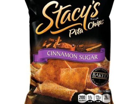 Stacey s Pita Chips - Cinnamon Sugar - 1.5 Oz - Case Of 24 Online now