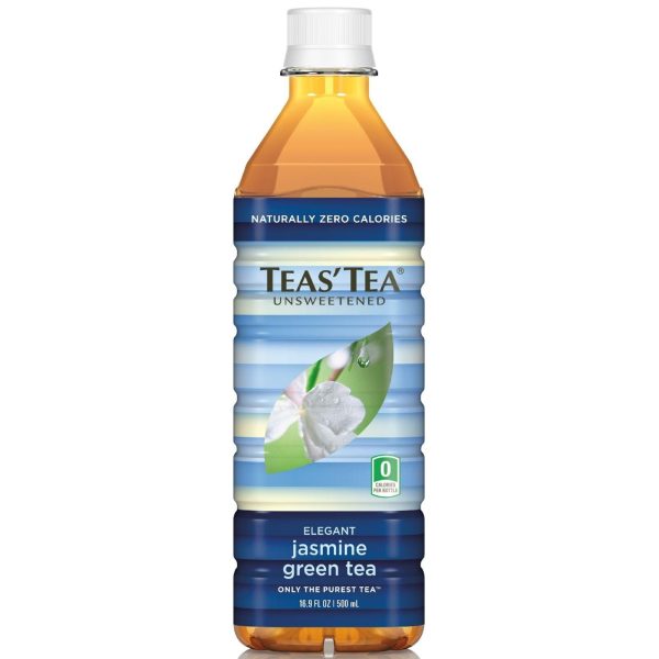 Teas  Tea Unsweetened Green Jasmine Tea - Case Of 12 - 16.9oz Discount