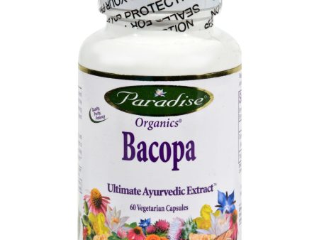 Paradise Herbs Bacopa - 60 Vegetarian Capsules For Discount