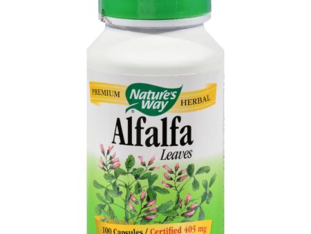 Nature s Way Alfalfa Leaves - 100 Capsules Online now