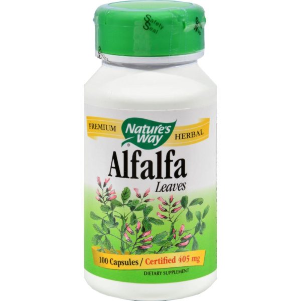 Nature s Way Alfalfa Leaves - 100 Capsules Online now