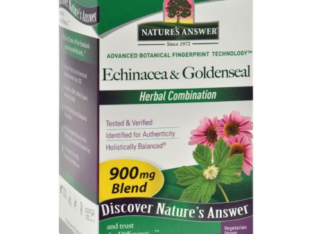 Nature s Answer Echinacea With Goldenseal - 90 Vcaps For Cheap