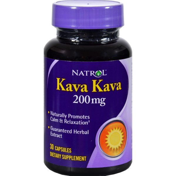 Natrol Kava Kava 200 Mg - 30 Caps For Discount