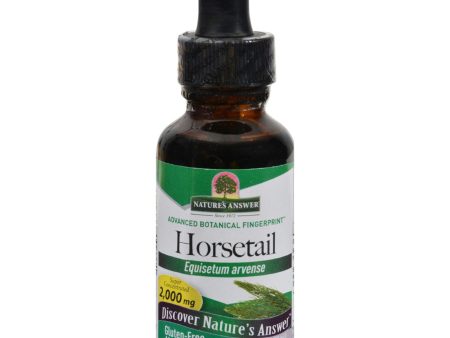 Nature s Answer Horsetail Herb Alcohol Free - 1 Fl Oz Online now