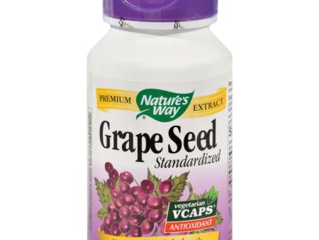 Nature s Way Grape Seed Standardized - 60 Vcaps Supply