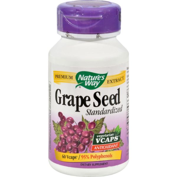 Nature s Way Grape Seed Standardized - 60 Vcaps Supply