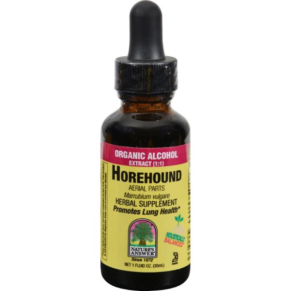 Nature s Answer Horehound Aerial Parts - 1 Fl Oz Online Hot Sale