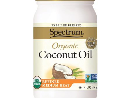 Spectrum Naturals Organic Refined Coconut Oil - Case Of 12 - 14 Fl Oz. For Cheap