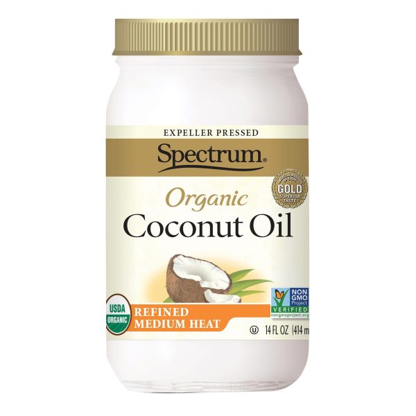 Spectrum Naturals Organic Refined Coconut Oil - Case Of 12 - 14 Fl Oz. For Cheap