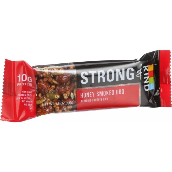 Strong And Kind Bar - Honey Smoked Bbq - 1.6 Oz Bars - Case Of 12 Hot on Sale