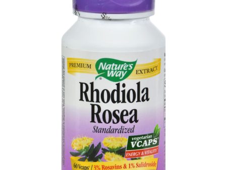 Nature s Way Rhodiola Rosea Standardized - 60 Vcaps Online Sale