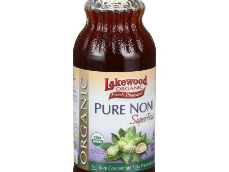 Lakewood Organic Noni Juice - Pure - Superfruit - 12.5 Oz For Cheap