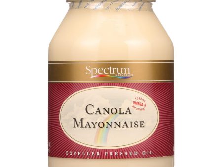 Spectrum Naturals Mayonnaise - Canola - 32 Oz - Case Of 12 For Discount