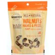 Woodstock Nuts - All Natural - Walnuts - Halves And Pieces - Raw - 6 Oz - Case Of 8 Discount