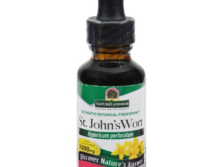 Nature s Answer St John s Wort Young Flowering Tops - 1 Fl Oz Cheap