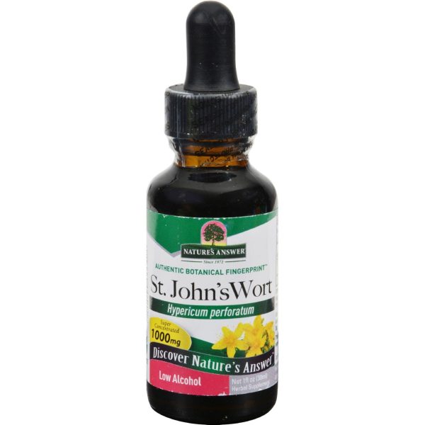 Nature s Answer St John s Wort Young Flowering Tops - 1 Fl Oz Cheap