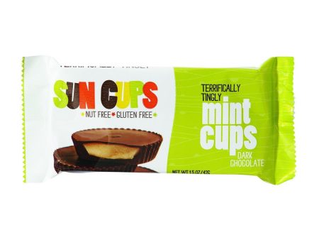 Suncup Sunflower Butter Cups - Dark Chocolate Mint - 1.5 Oz - Case Of 12 For Discount