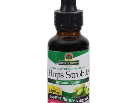 Nature s Answer Hops Strobile Extract - 1 Fl Oz Supply