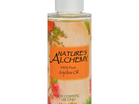 Nature s Alchemy 100% Pure Jojoba Oil - 4 Fl Oz Online now