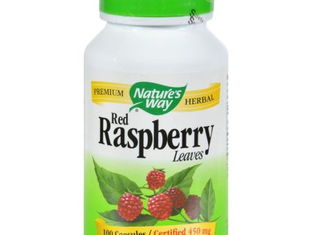 Nature s Way Red Raspberry Leaves - 100 Capsules For Sale